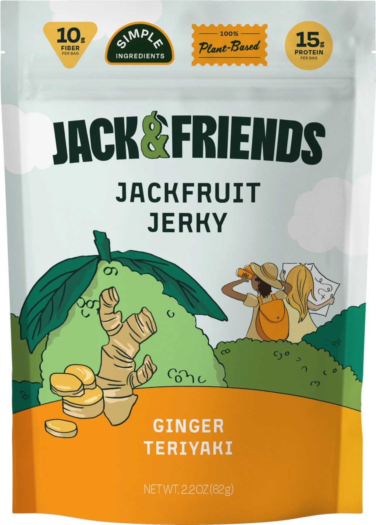 Vegan Jackfruit Jerky Branding & Packaging Design — Fenomenal
