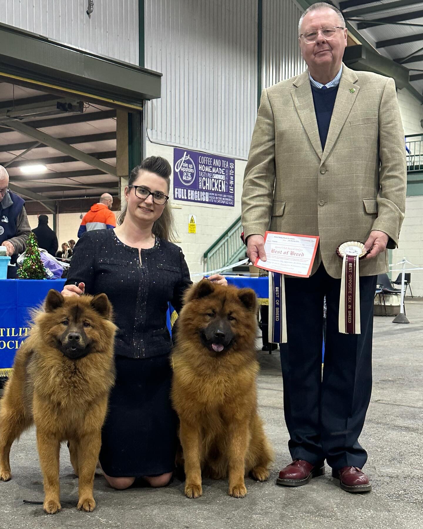 British Utility Breeds Association 

The best of days under Breed Specialist, Paul Clayton. Titan wins his 16th Best of Breed (18th Best Male) with Mo&euml;t winning her 14th Best Female award.

This was their 10th double!!

2023 has been an incredib