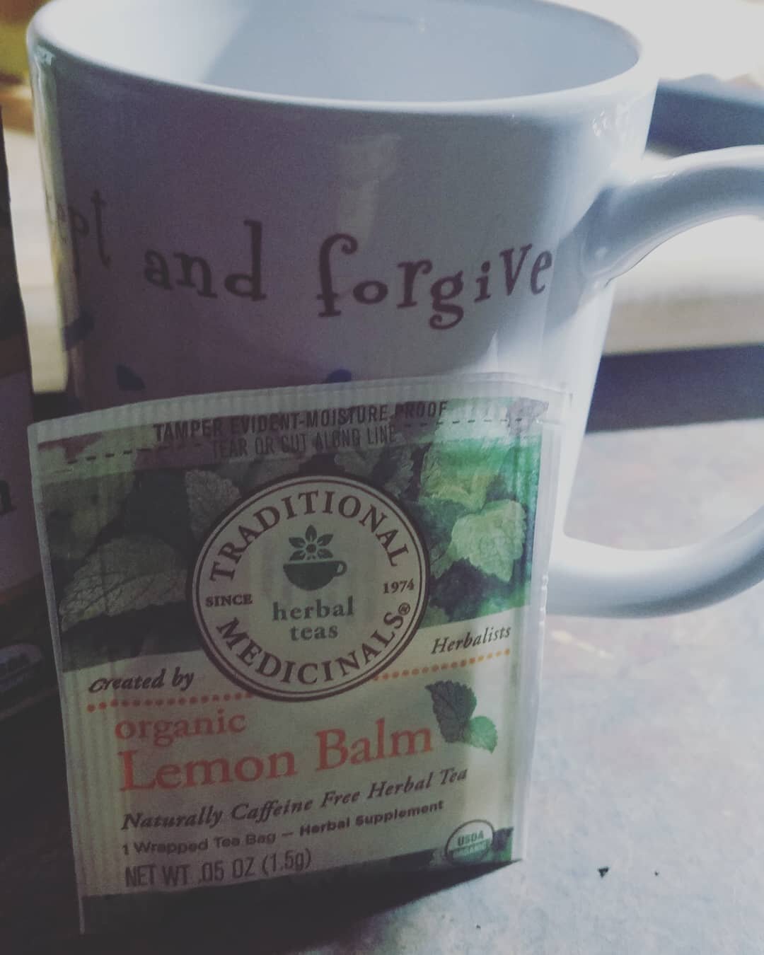 Day 1 Evening: Lemon Balm Tea and 24oz lemon water