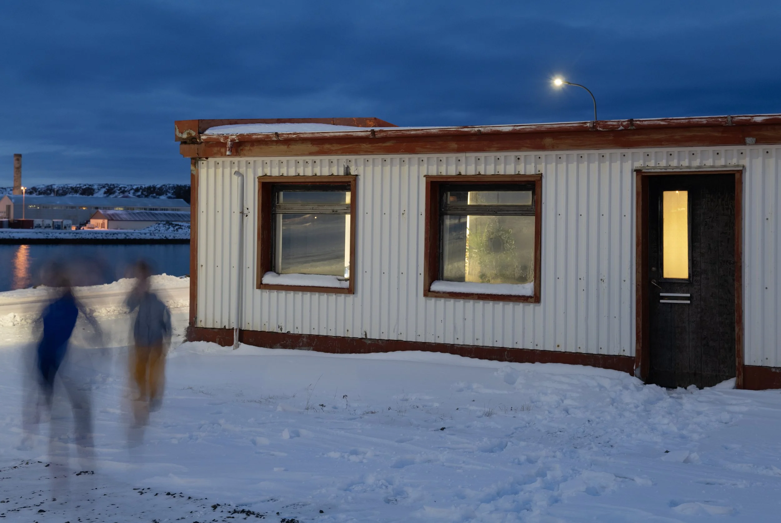 Skagaströnd, Northwest Iceland, January, 2024.