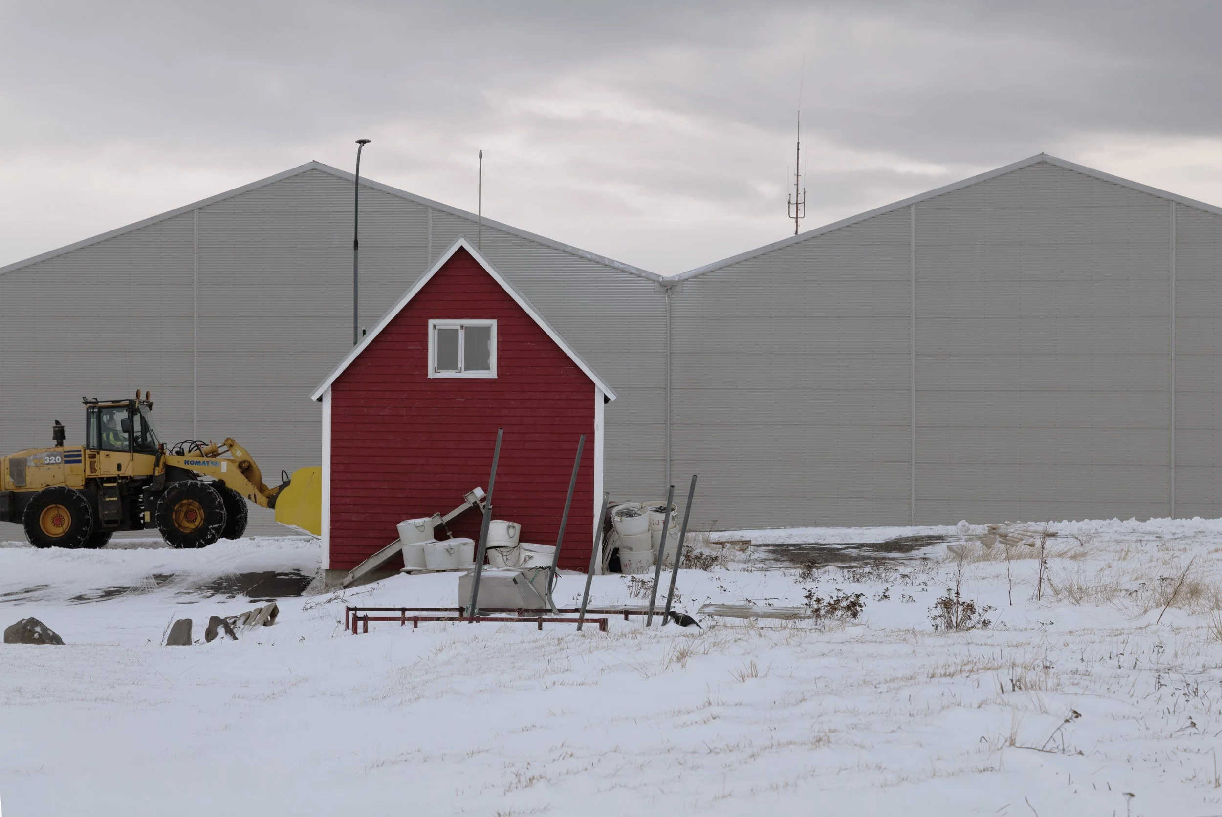 Skagaströnd, Northwest Iceland, January, 2024.