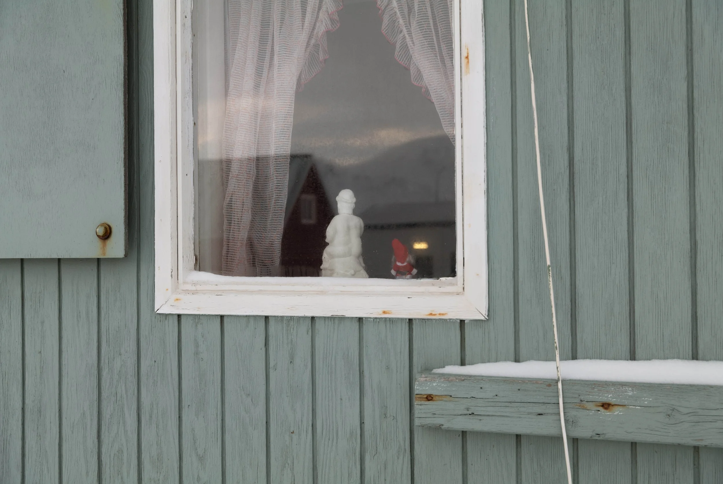 Skagaströnd, Northwest Iceland, January, 2024.