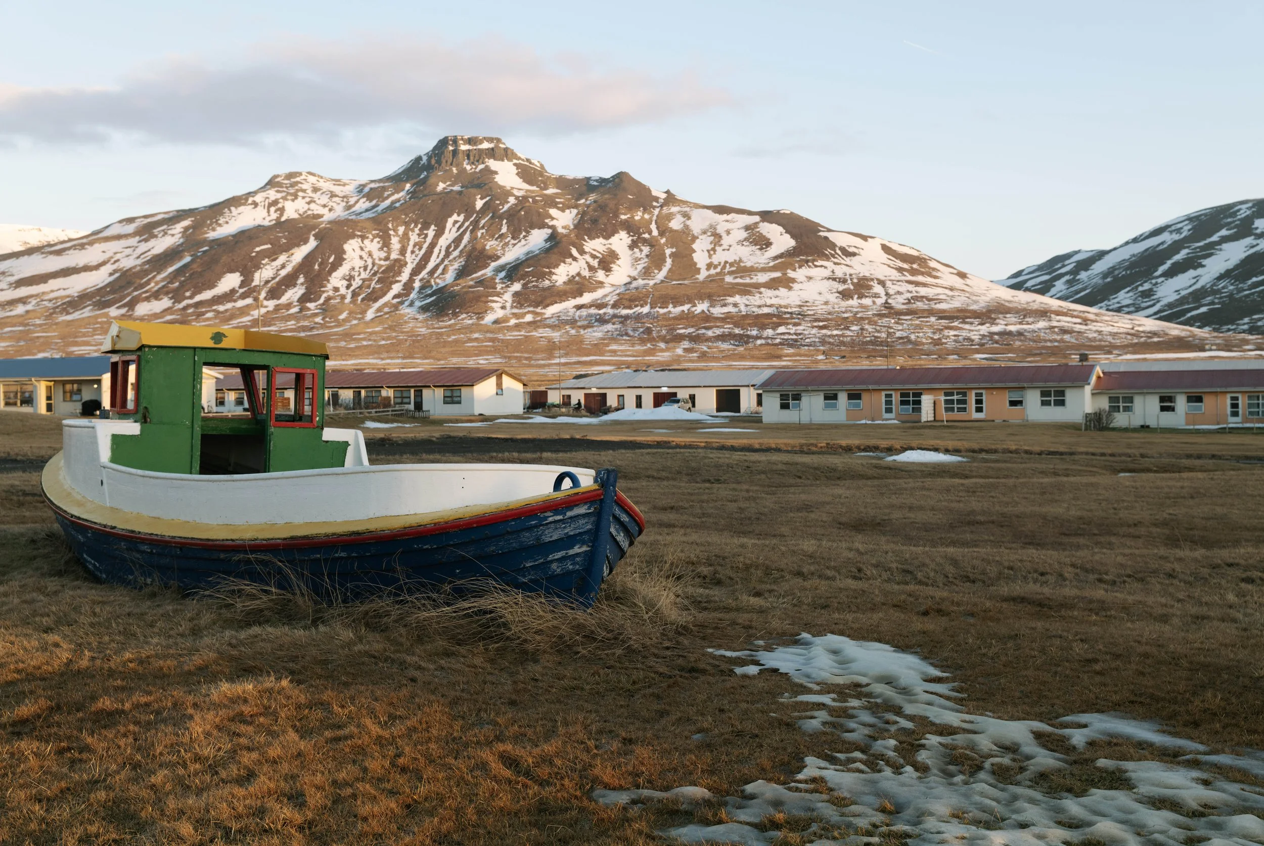 Skagaströnd, Northwest Iceland, January, 2024.