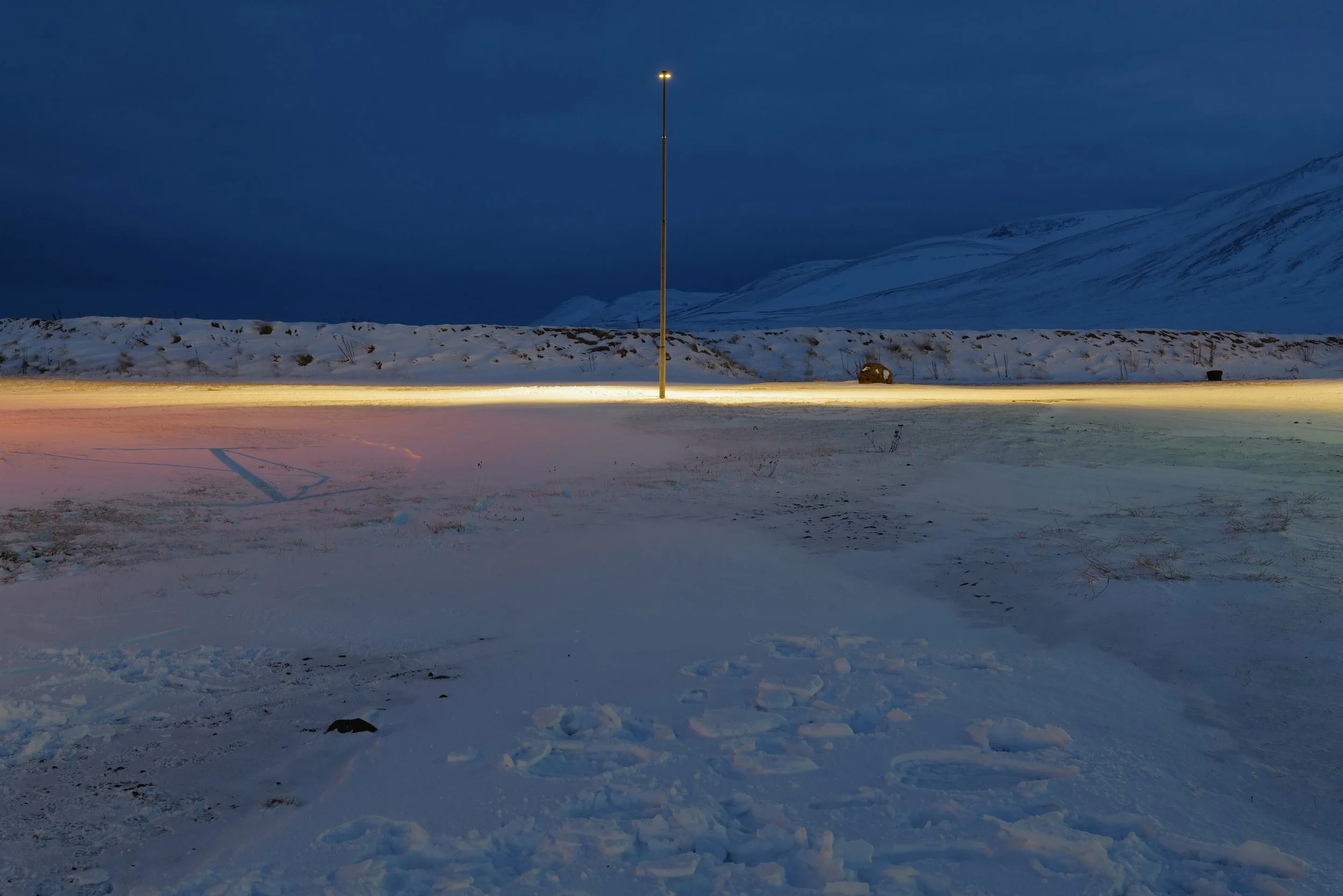 Skagaströnd, Northwest Iceland, January, 2024.