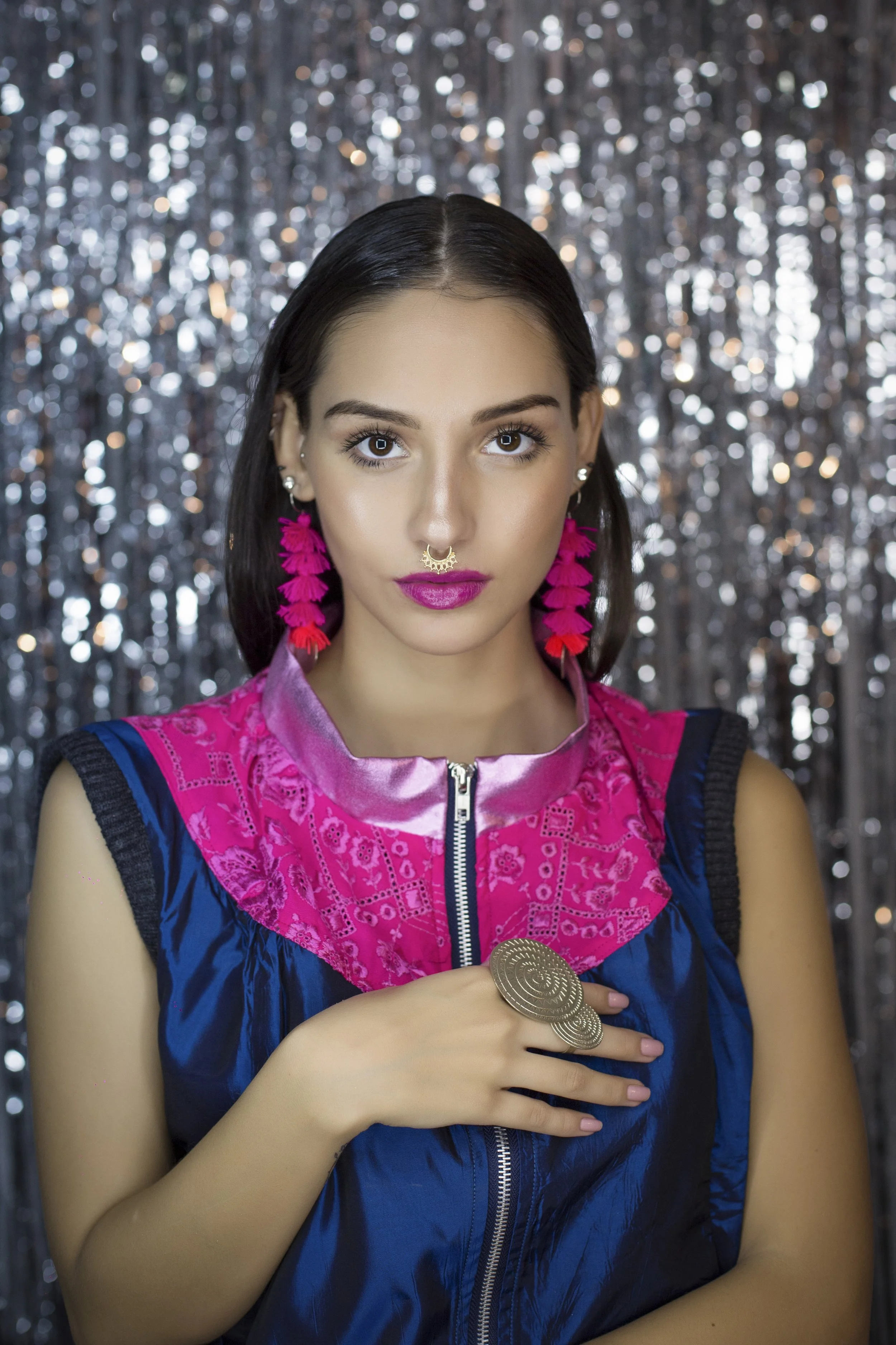 SIMPLE TULLMA EARINGS/ARETES TULLMA SIMPLE