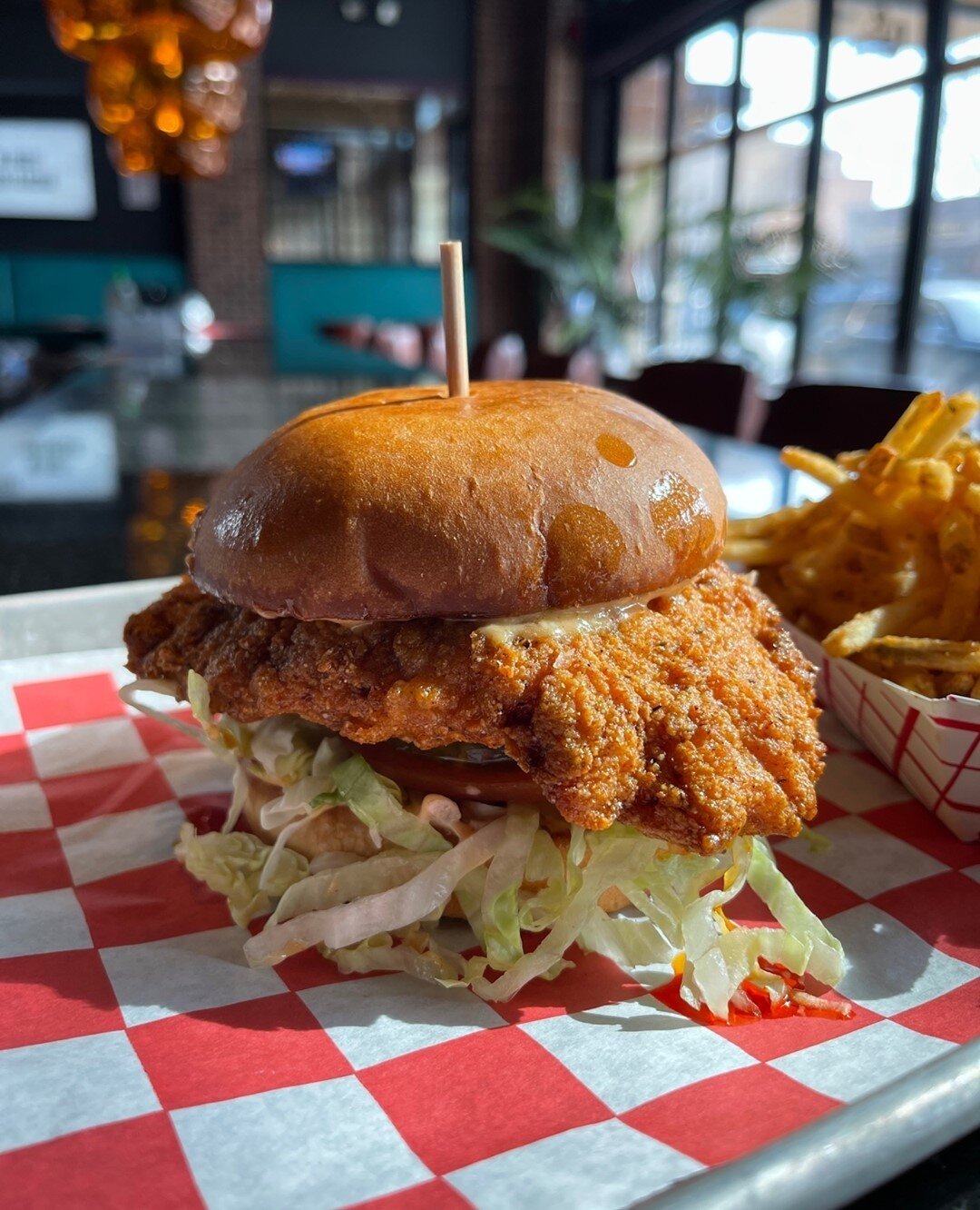 Just your weekly reminder to eat this crispy chicken sandwich🤘🐔