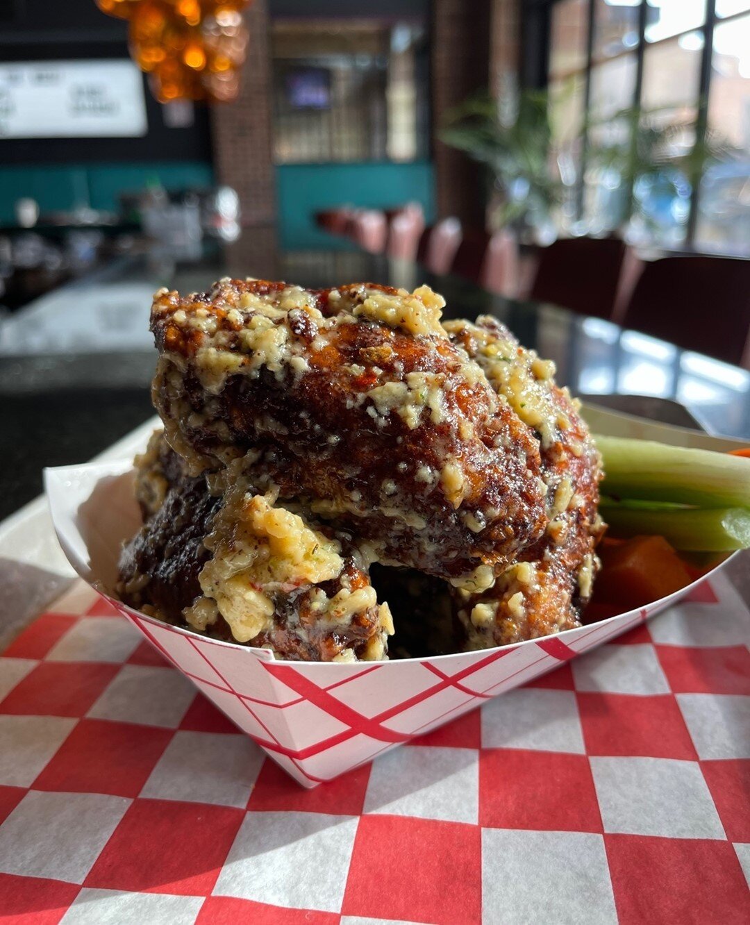 Garlic Parmesan Wings🤤⚡