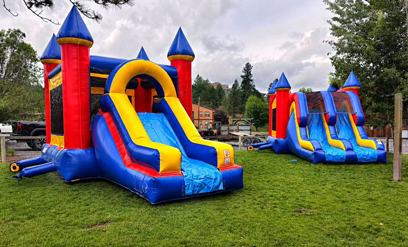 Bounce Houses Are Up! 