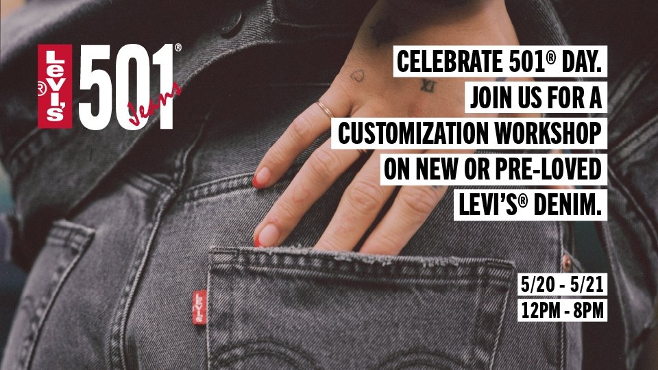 Levi's customization store