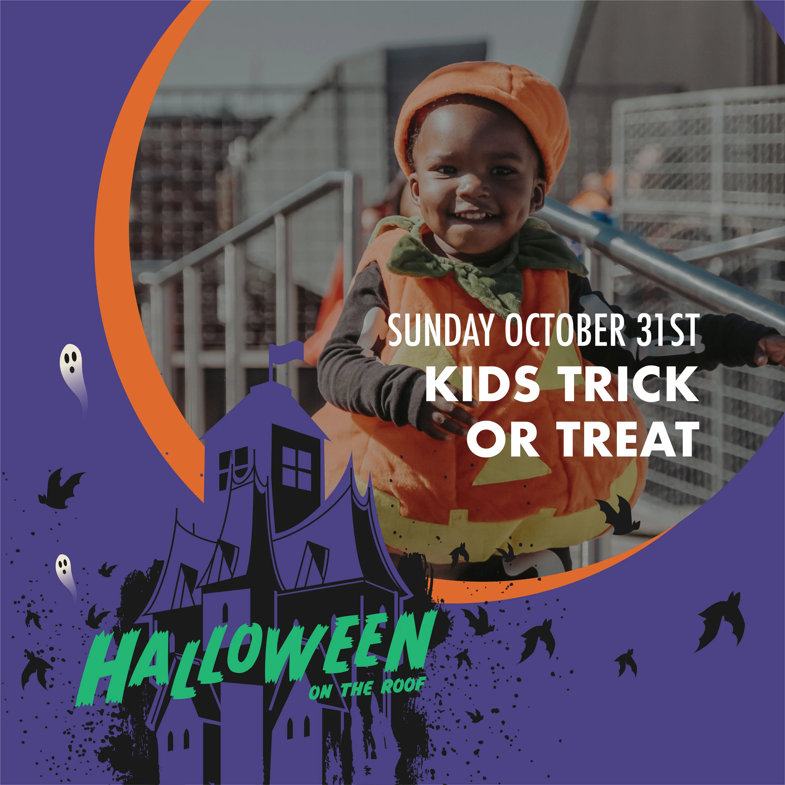 TRICK OR TREAT on the Roof