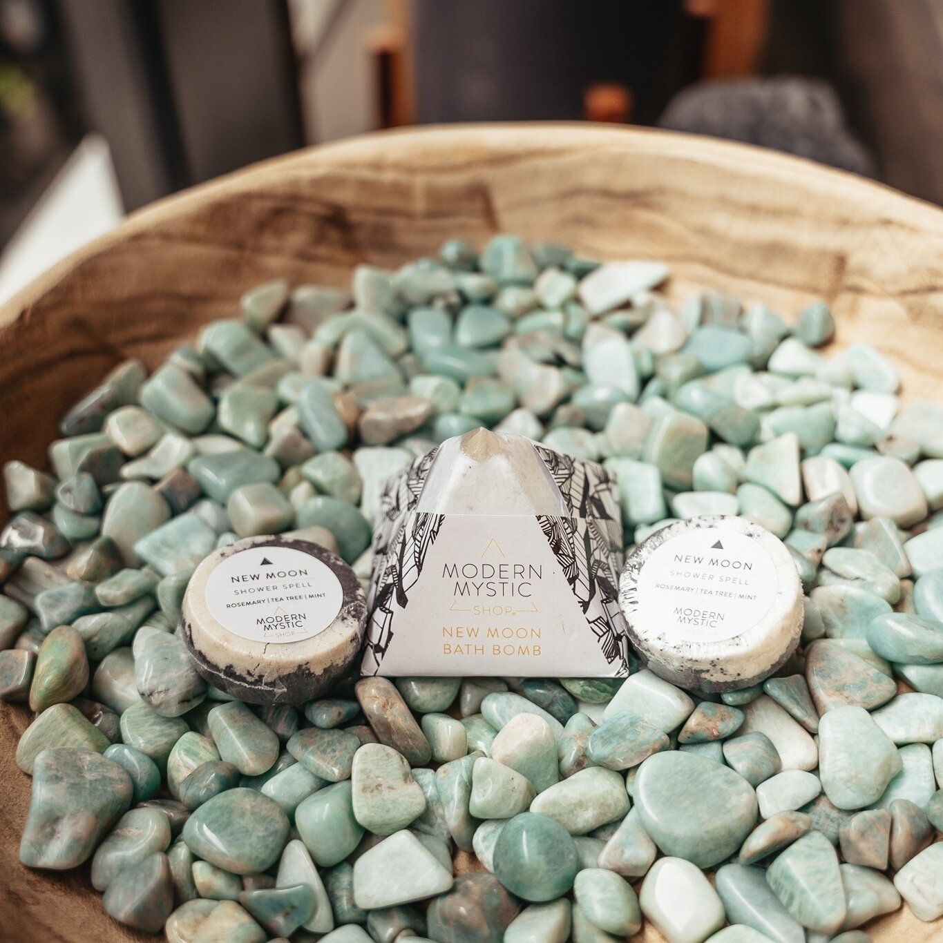 Get your hands on @modernmystic&rsquo;s newest collection. Handmade items like natural essential oils, incense, candles, and ancestral healing that promote natural healing and self-care 🔆
