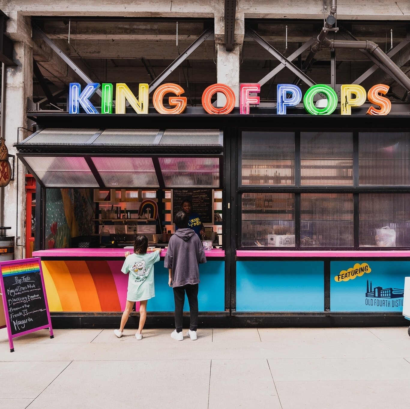 Pop by @kingofpops for their new look and a delicious pop (or two!)