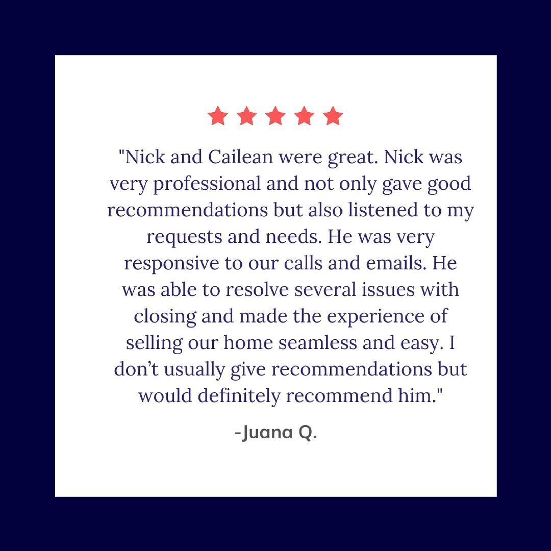 Thank you so much for trusting us to sell your home AND taking the time to write a great review!
&mdash;&mdash;&mdash;&mdash;&mdash;&mdash;&mdash;&mdash;&mdash;&mdash;&mdash;&mdash;&mdash;&mdash;&mdash;&mdash;&mdash;&mdash;

#hocomd #howardcounty #ho