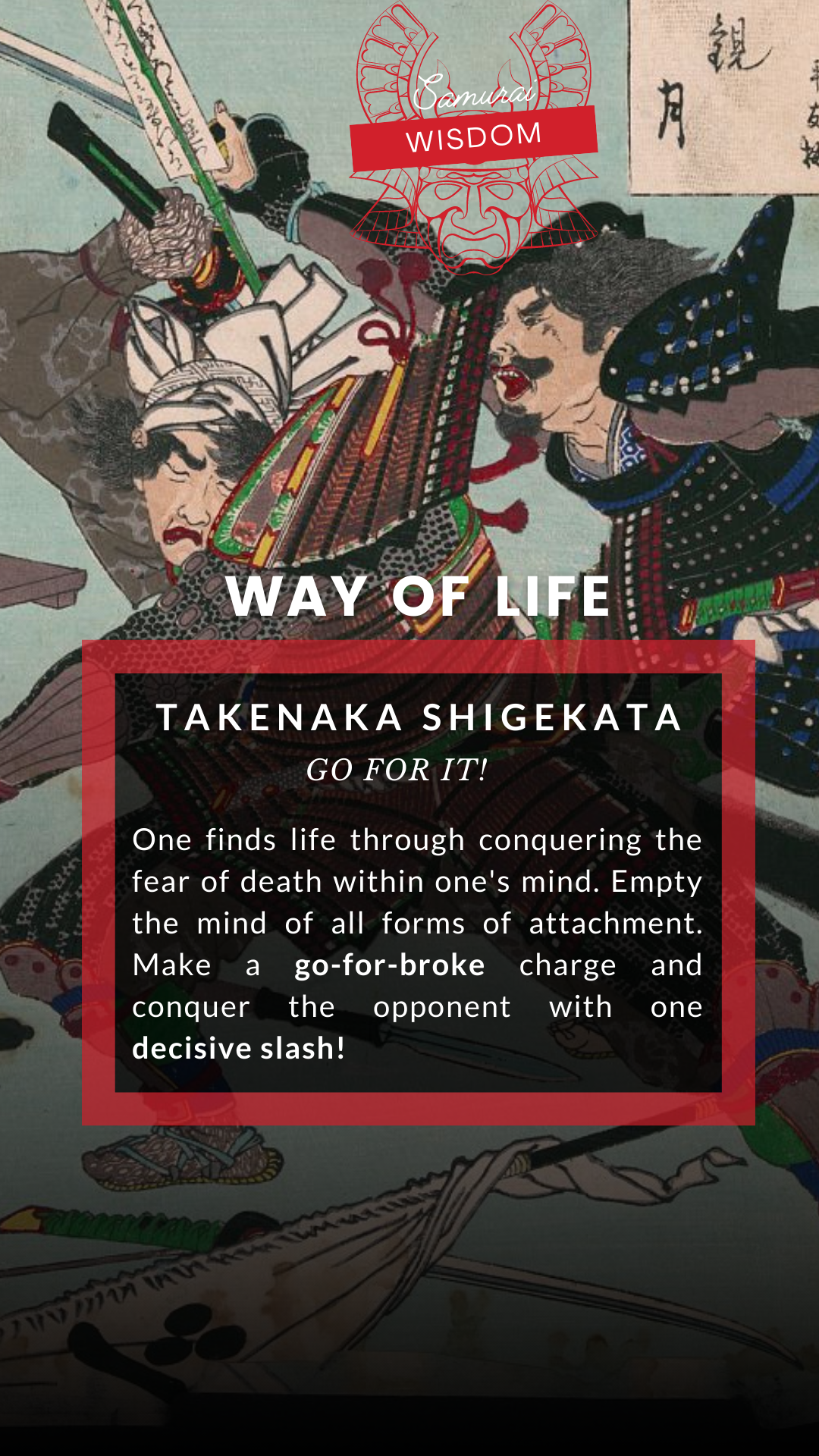 Takenaka Shigekata Go For It Conquering The Opponent With One Decisive Slash Samurai Wisdom Spreading Samurai Spirit Across The Globe Takenaka Shigekata Go For It Conquering The Opponent With One Decisive Slash Samurai Wisdom Spreading Samurai Spirit Across The Globe