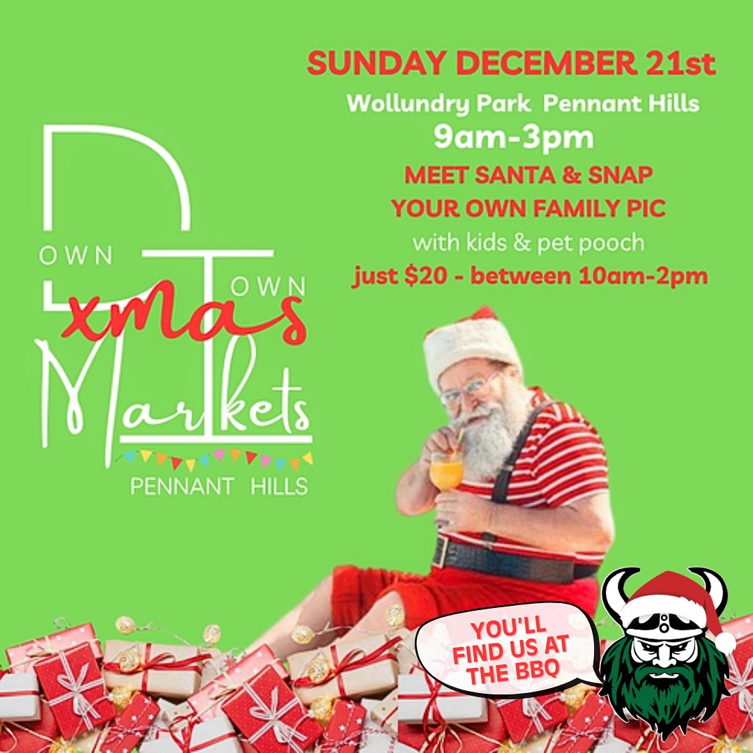 NZ dreams start with a sausage 🌭🇳🇿

The Beecroft Barbarians will be running the BBQ at Downtown Markets, Pennant Hills tomorrow (Sunday 21/12), 9-3pm, raising funds for our U10/U11 kids heading to NZ in 2027.

📍 Wollundry Park, Pennant Hills

Com