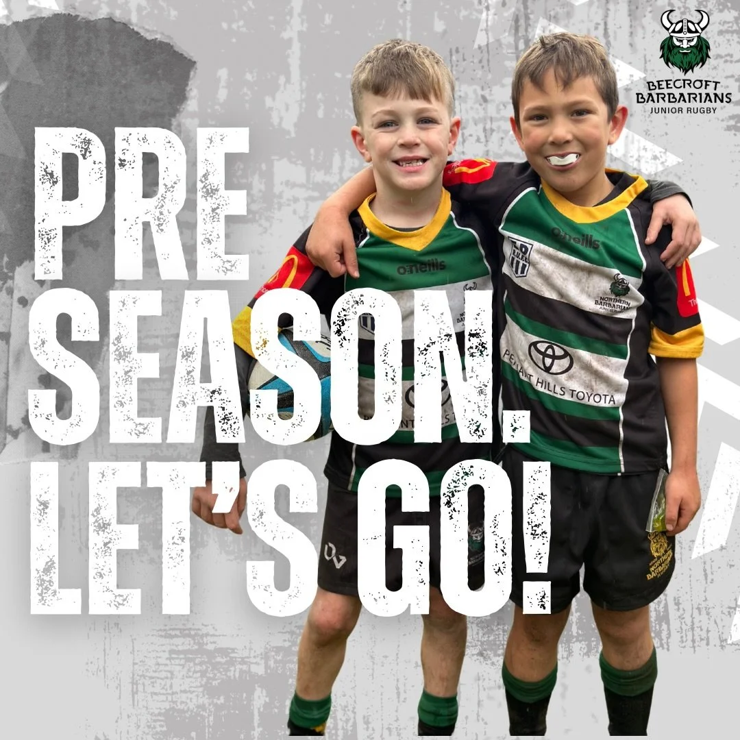 MINIS, it&rsquo;s your turn!

Preseason kicks off this week for our Minis!
Juniors are already three weeks in - now it&rsquo;s your turn to join the action!

🏉 Minis (U4 to U9)
📅 Thursday 19 March | ⏰ 6PM
📍 Pennant Hills Oval #1 
👟 No boots &mdas