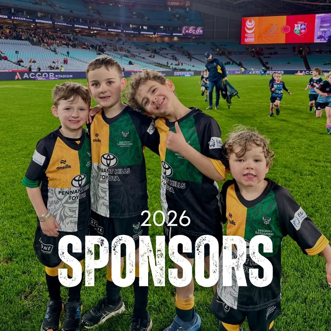As we head into Round 1, we want to take a moment to thank all of our incredible sponsors.

Your support and belief in not just our club, but our community, means everything. With your backing, we&rsquo;re able to provide a space where kids can grow,