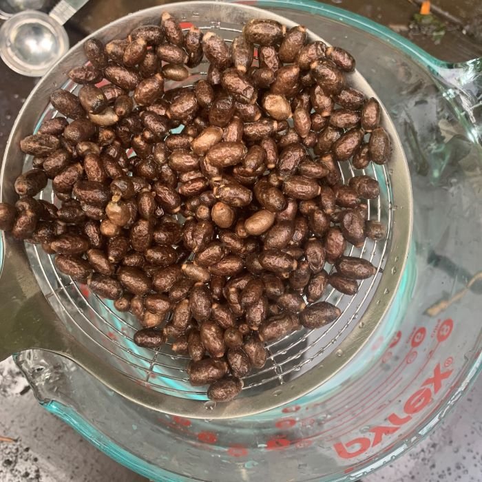 straining cocoons from beach solution - rezized for website.jpg
