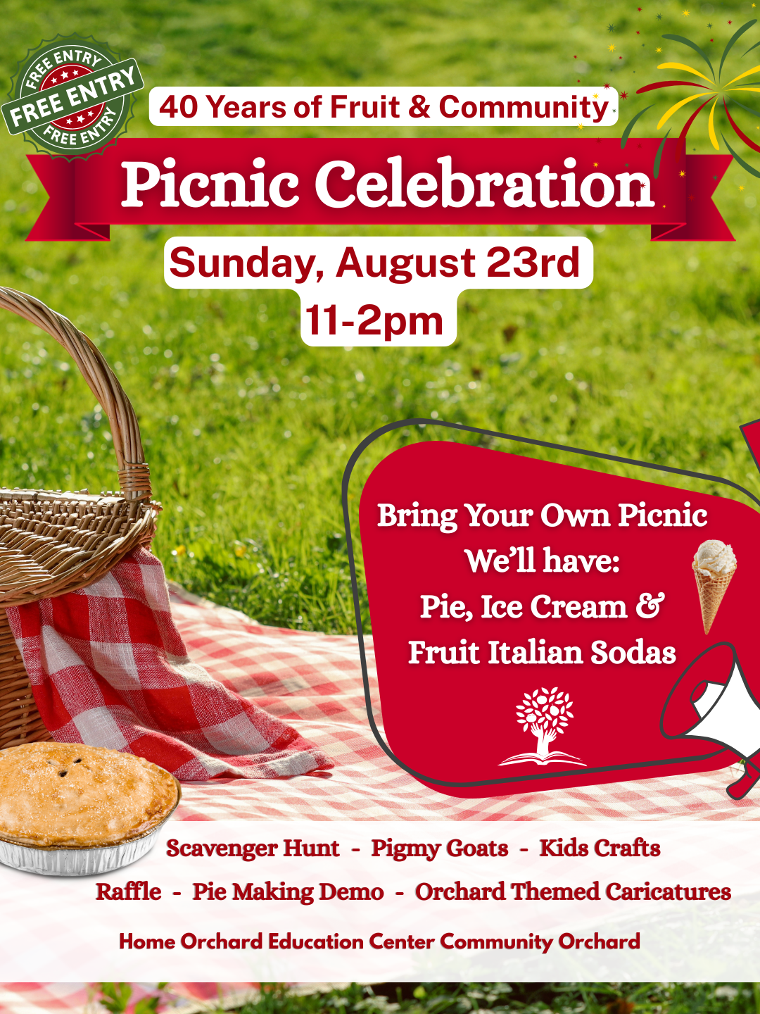 40 Years of Fruit and Community: Picnic Celebration