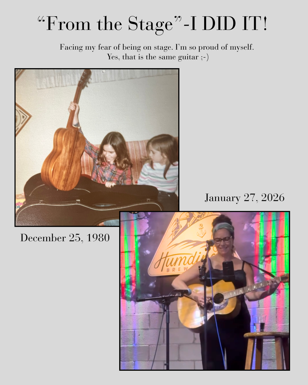 Wrapping up my “From the Stage” Experience: I DID IT!