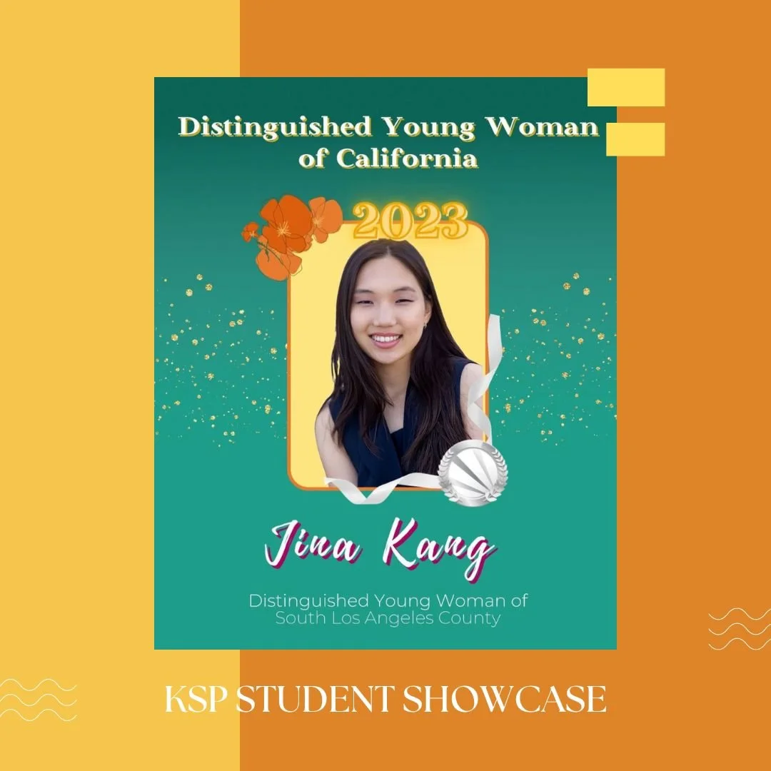 KSP Student Named Distinguished Young Woman of California 2023!