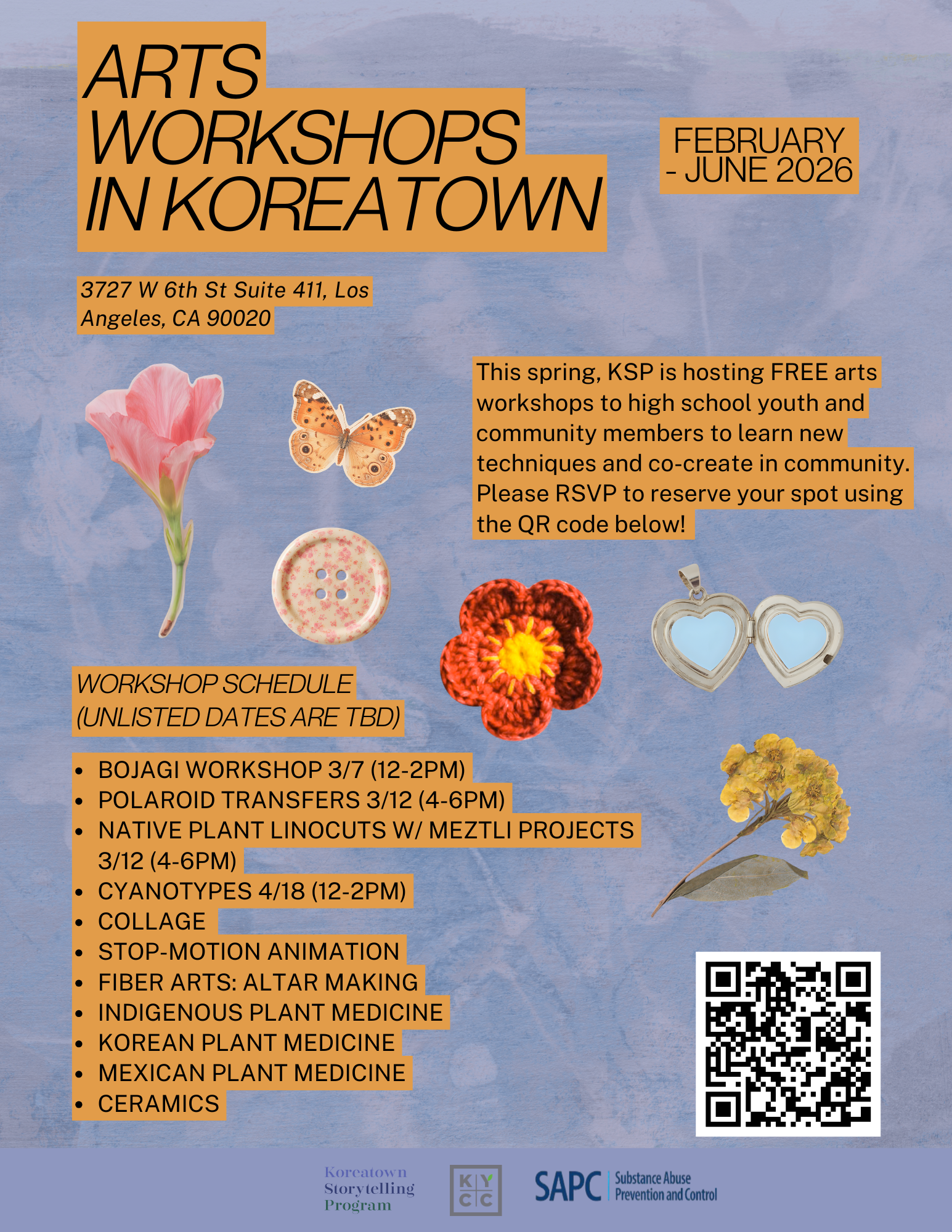 RYSE Up Community Arts Workshops 