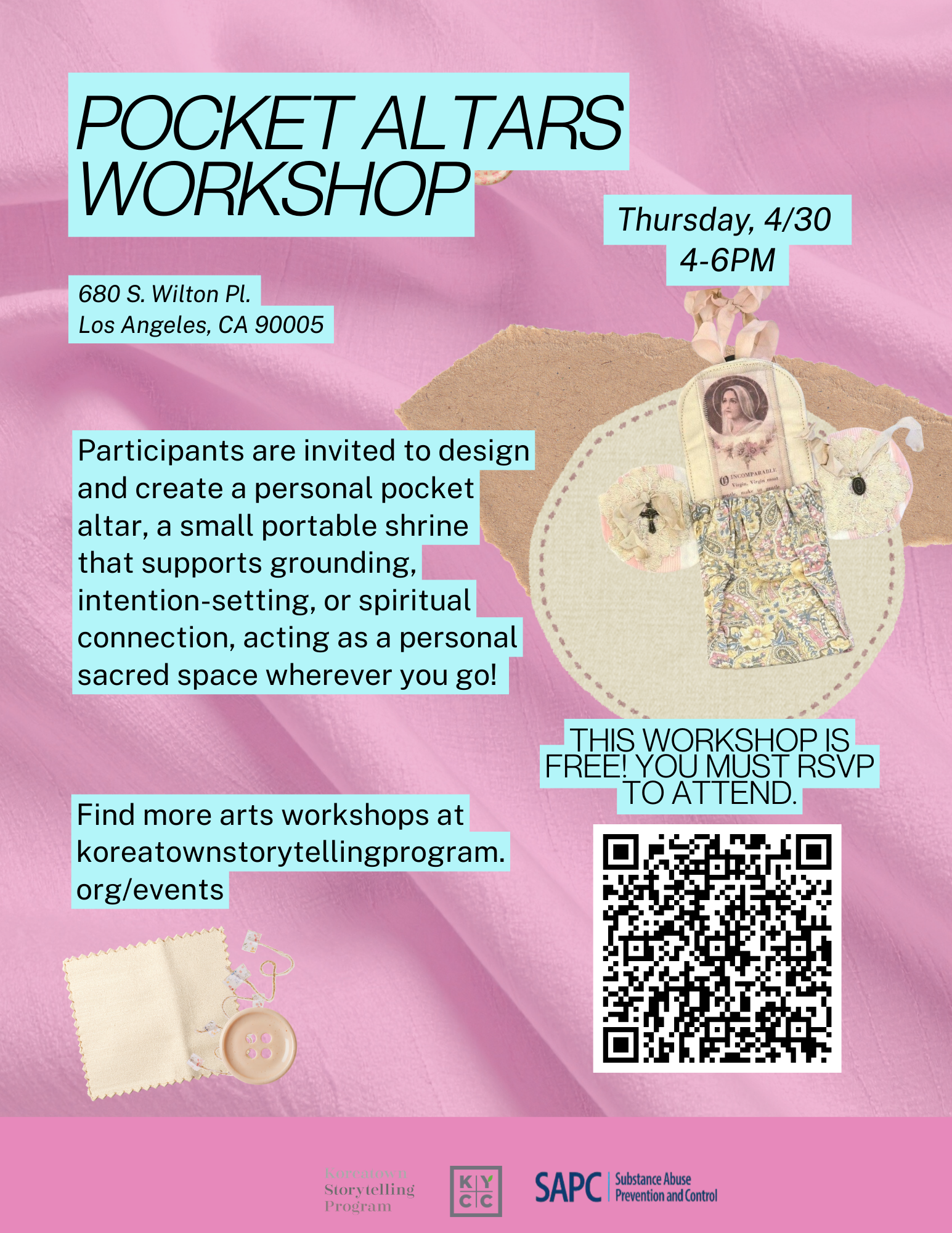 Pocket Altars workshop