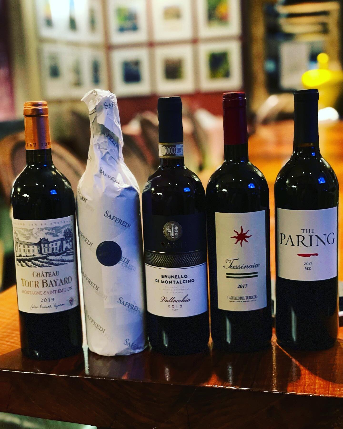 Great looking bunch of fantastic wines now available @giardinovan 

5 distinct red wines that have one thing is common: they are all undoubtably food-friendly! 
@chateautourbayard @fattorialepupille__official @tenuta_fanti @castellodelterriccio @thep
