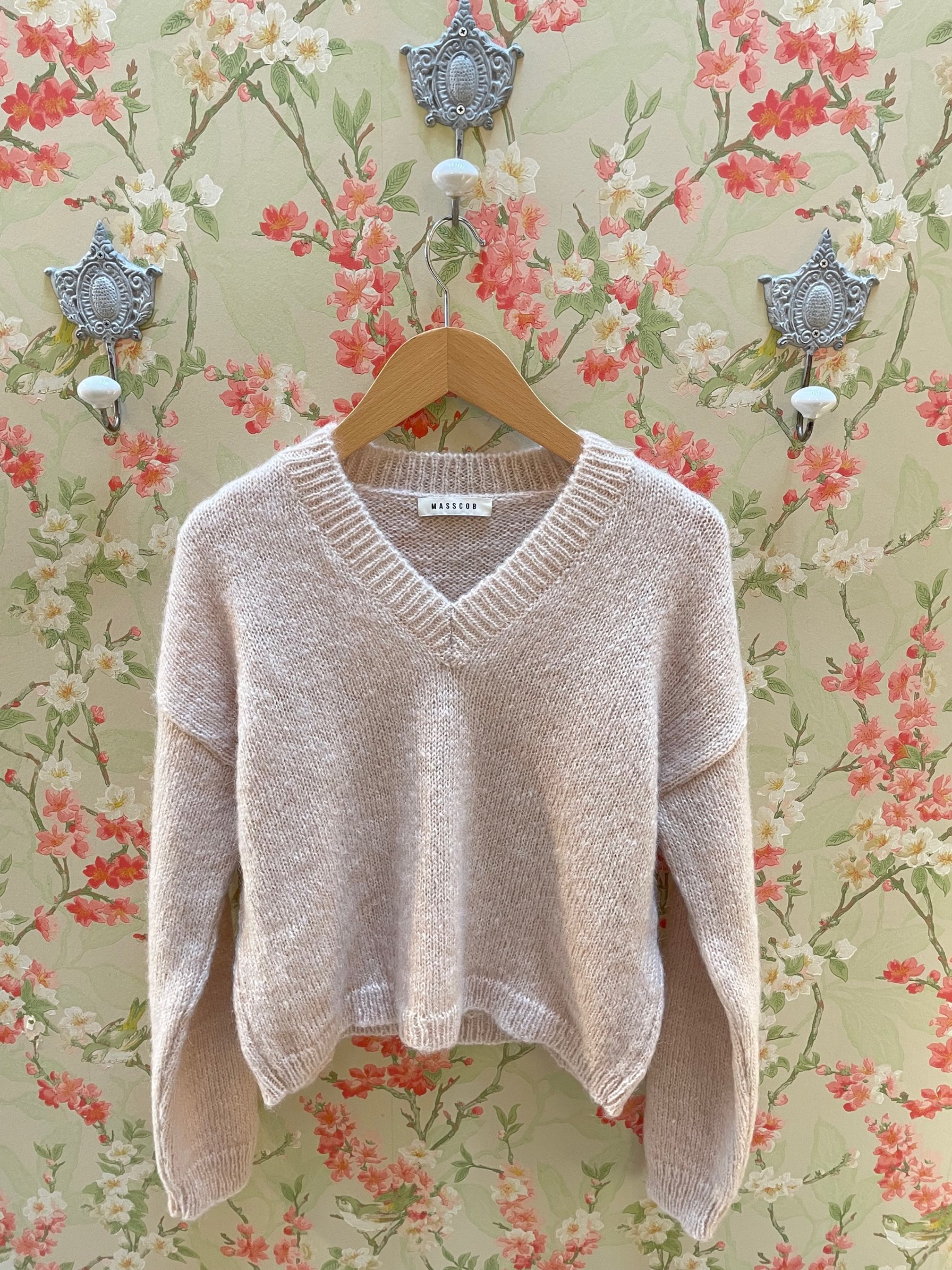 Nouveau ! MASSCOB Pull Anna Rose Nude