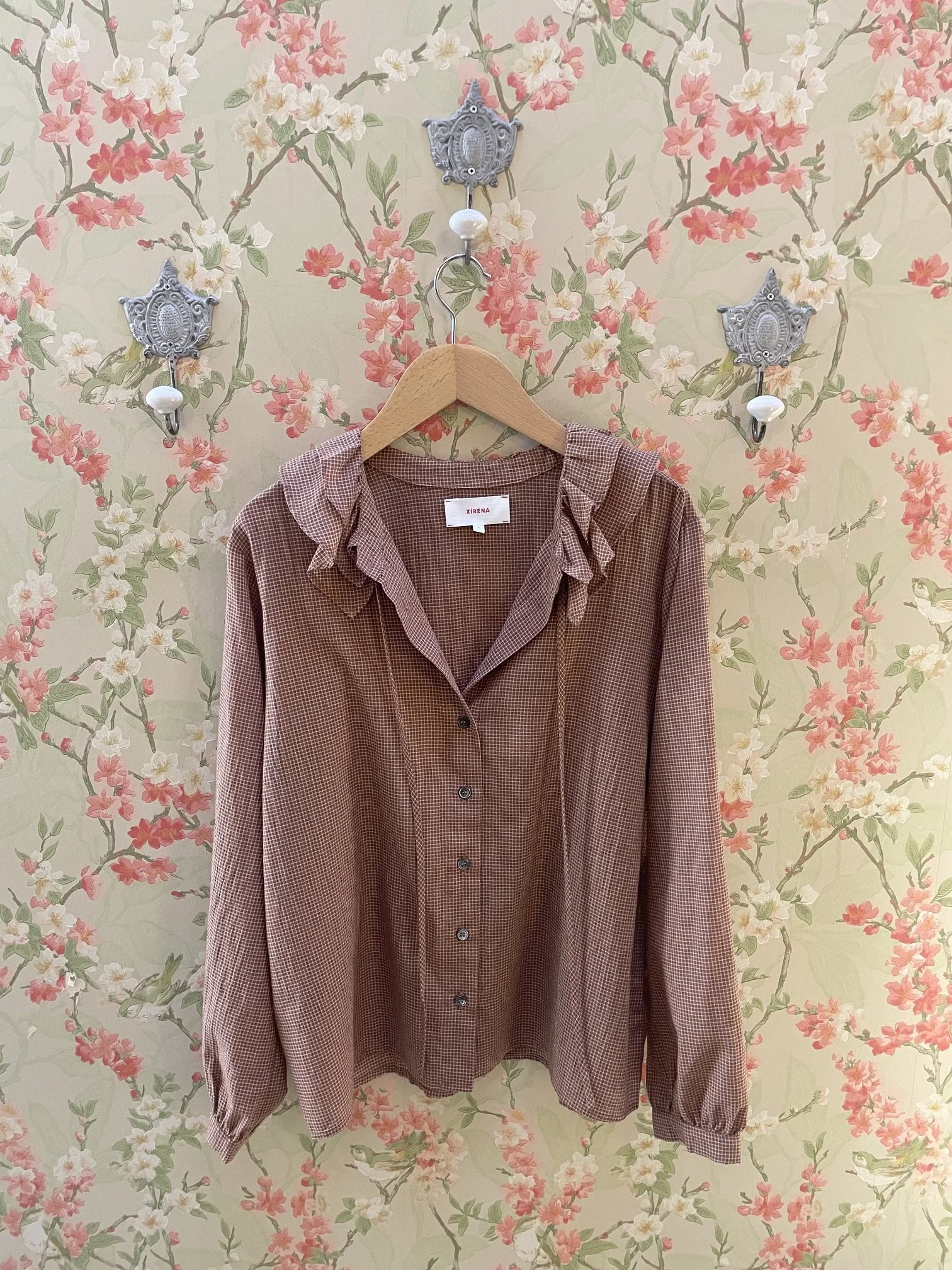 Nouveau ! XIRENA Blouse Jonna Ginger Brown