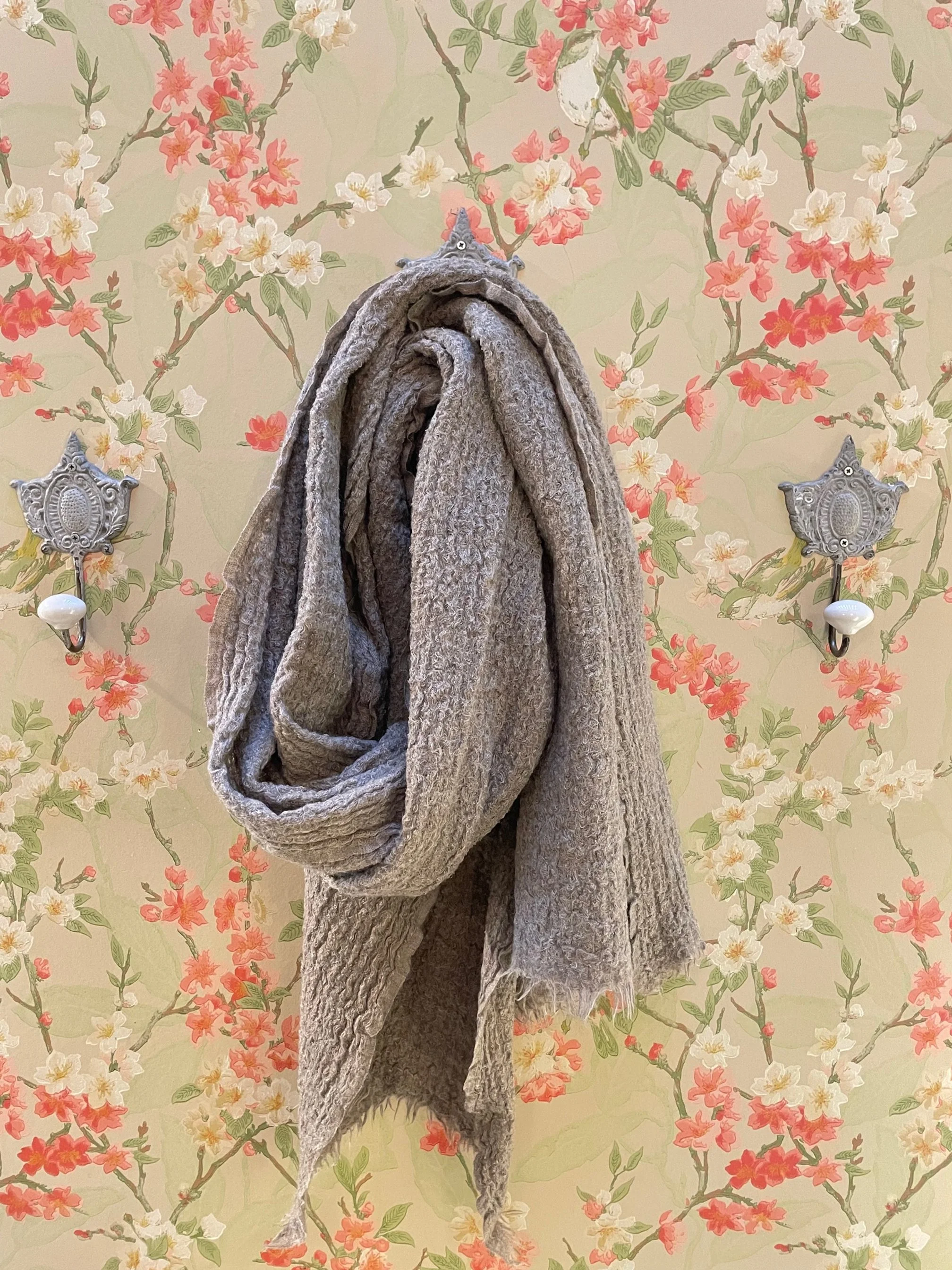 Nouveau ! LAURENCE BRAS Écharpe Towel Taupe