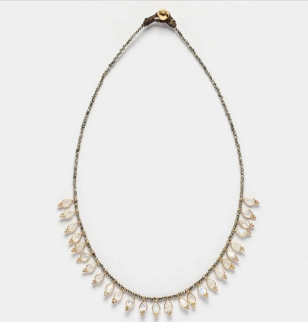 Nouveau ! BOHEMIAN RHAPSODIE PARIS Collier Rosalba Labradorite PRÉCOMMANDE !