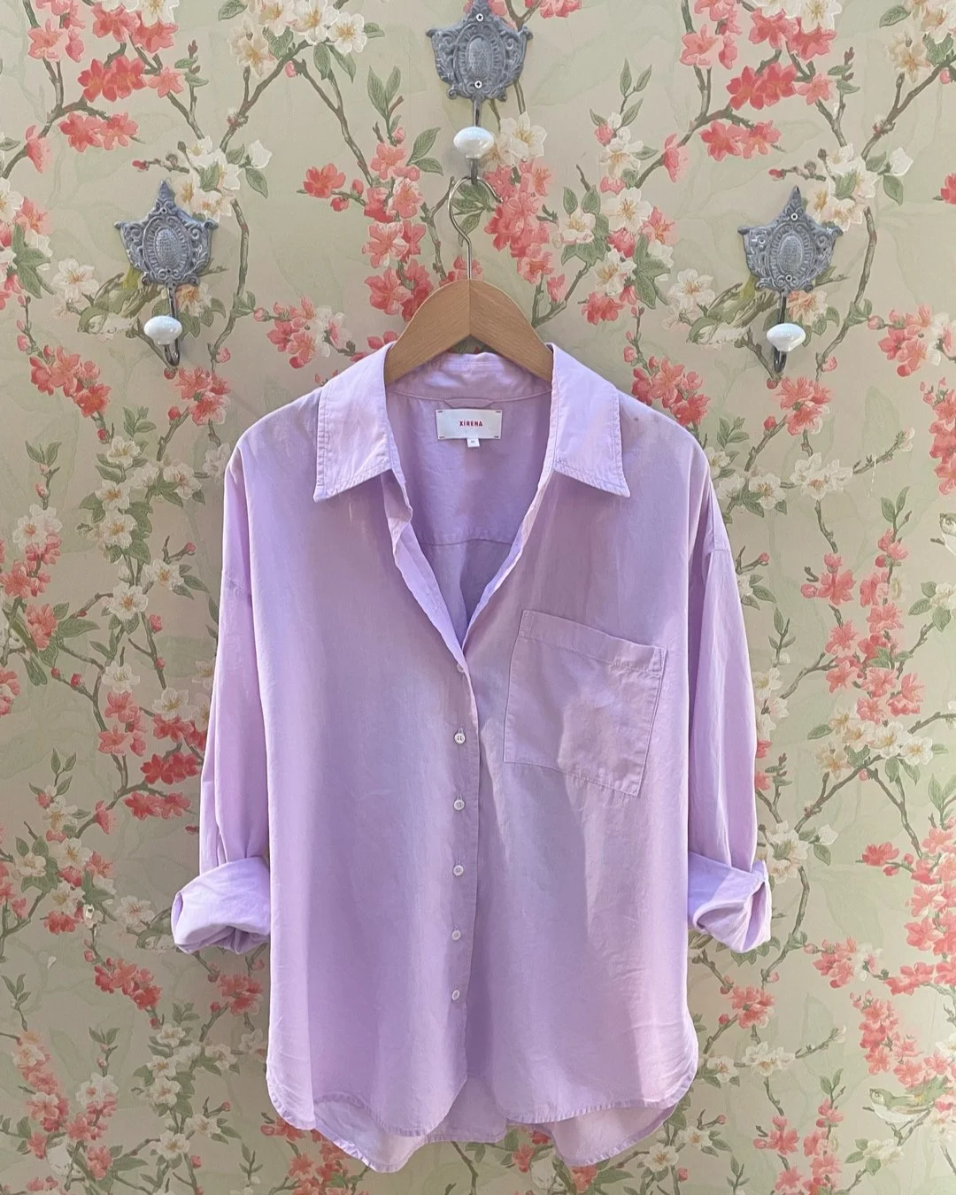 La chemise Sydney Lilac en coton, 262€