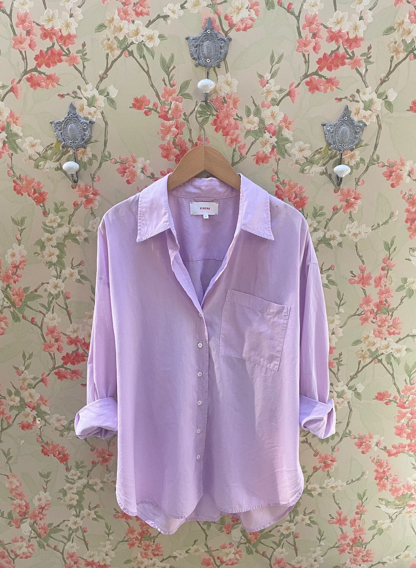 Nouveau ! XIRENA Chemise Sydney Lilac Petal