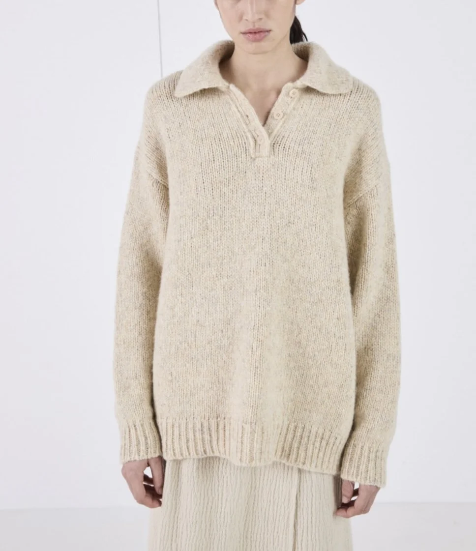 Nouveau ! MASSCOB Pull Noor Avoine PRÉCOMMANDE !
