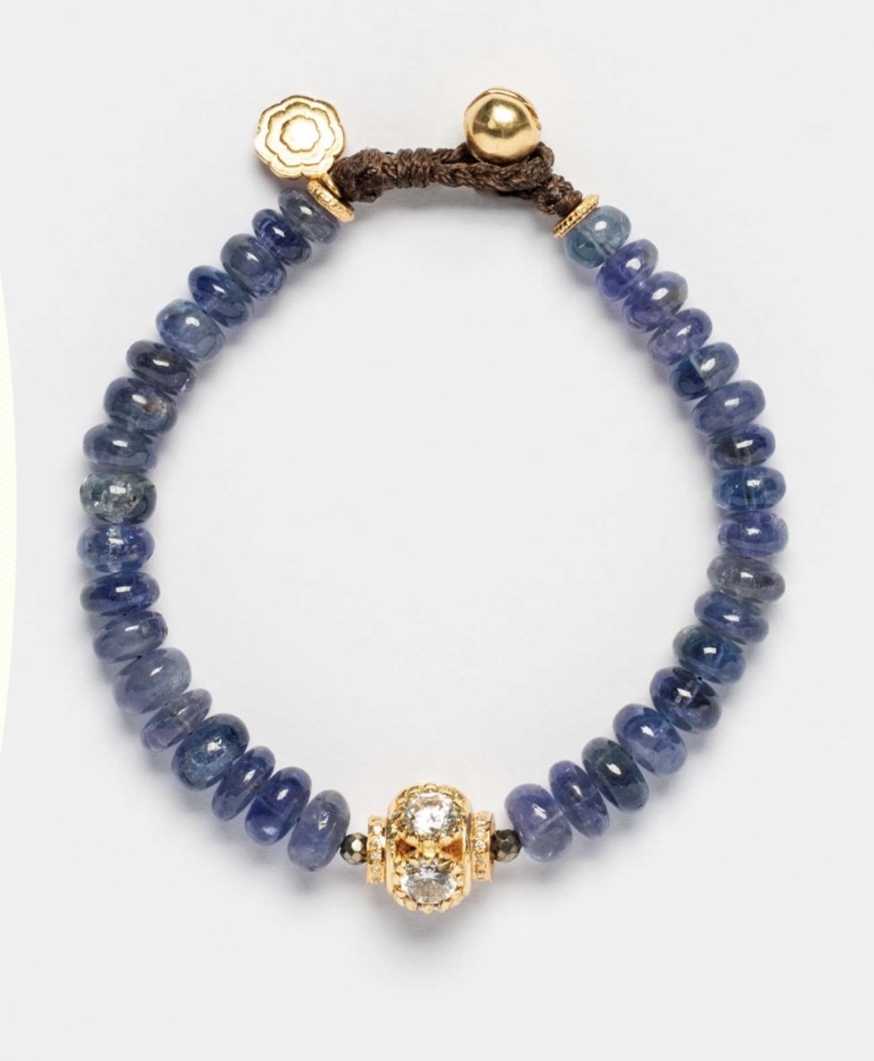 Nouveau ! BOHEMIAN RHAPSODIE PARIS Bracelet Minerva Tanzanite PRÉCOMMANDE !