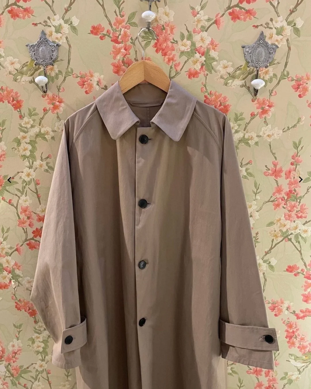 Le trench Vinson Olmo en coton, 529€