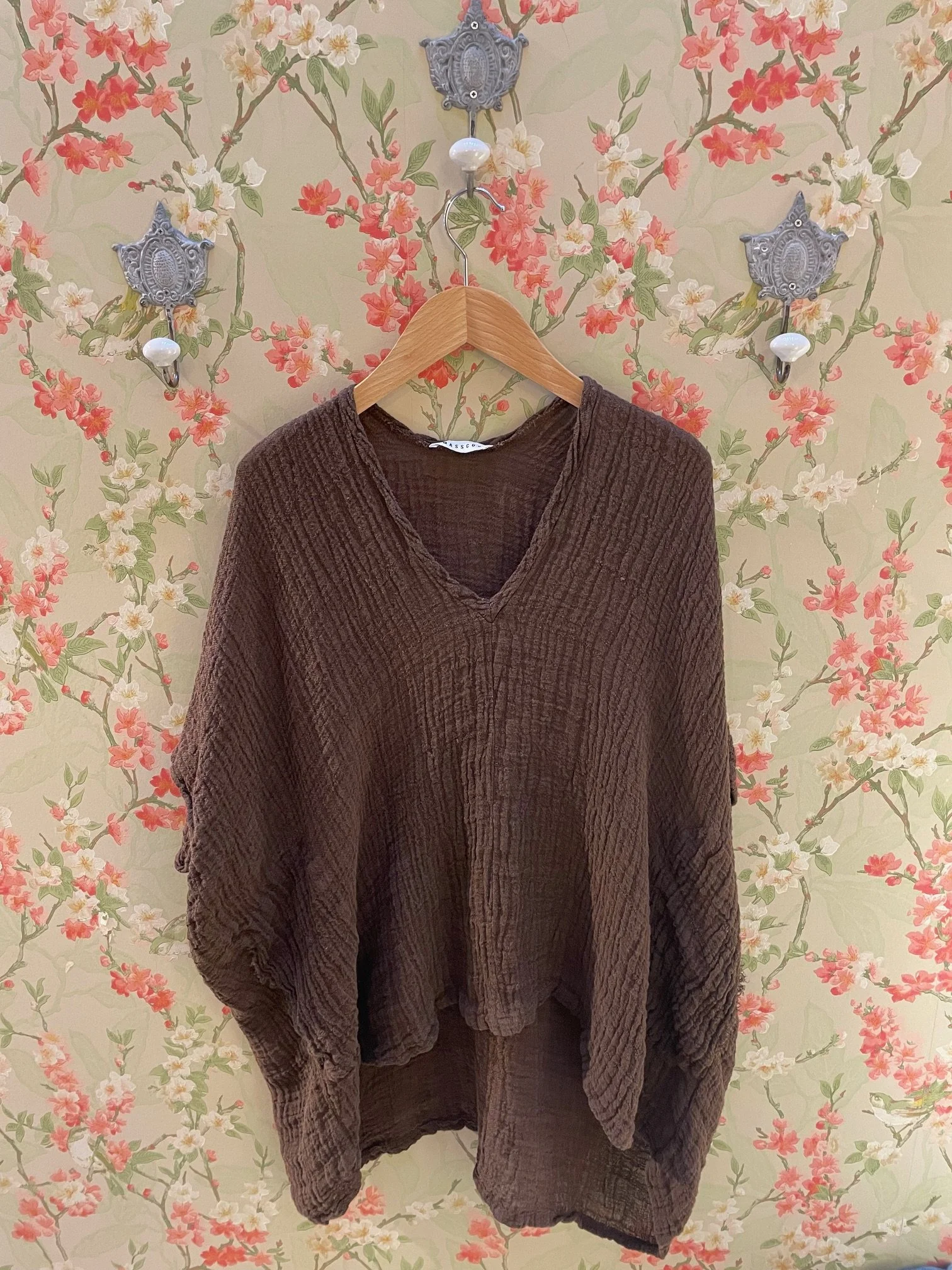 Nouveau ! MASSCOB Blouse Indo Brunette