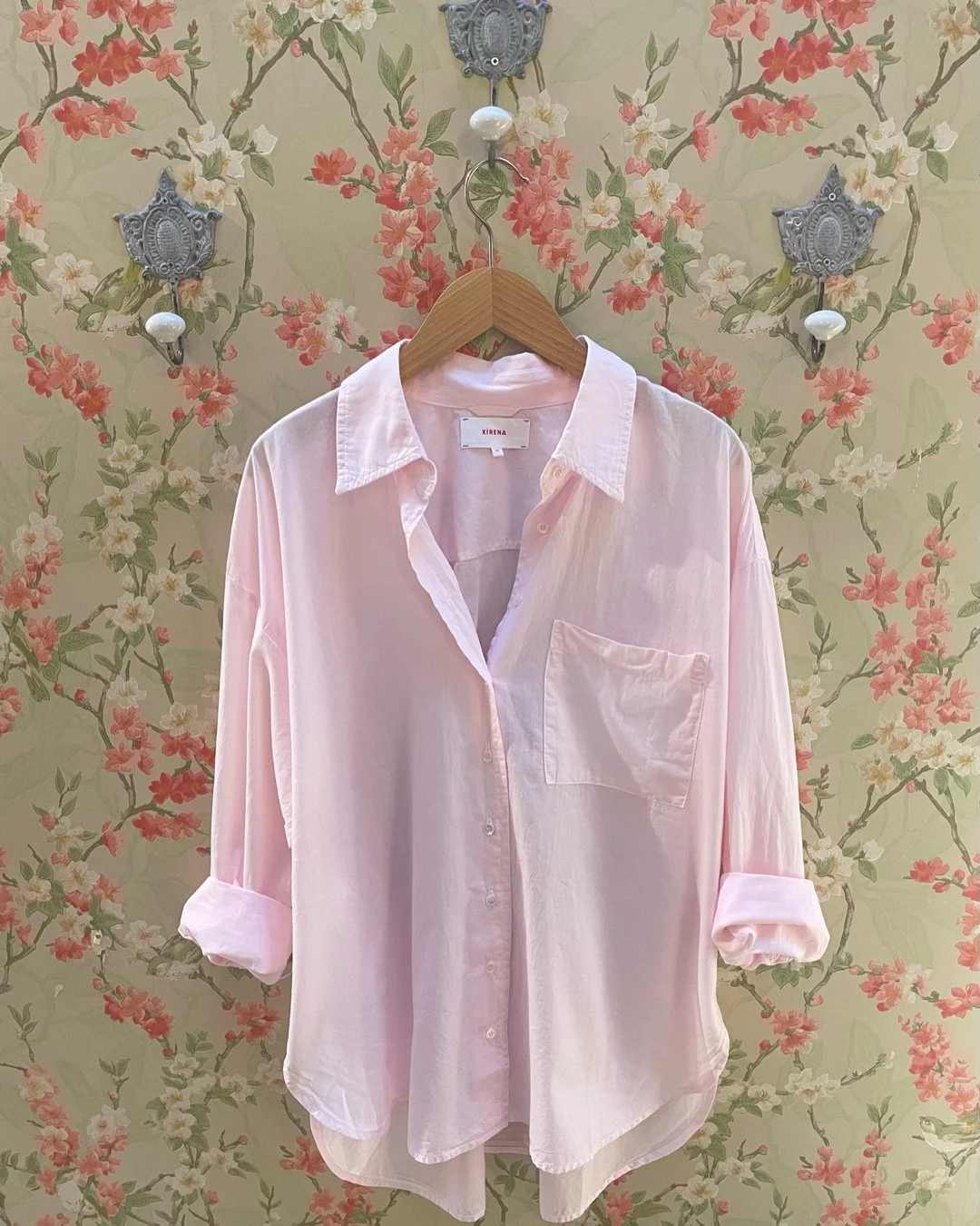 La chemise Sydney Rose Pale, 262€