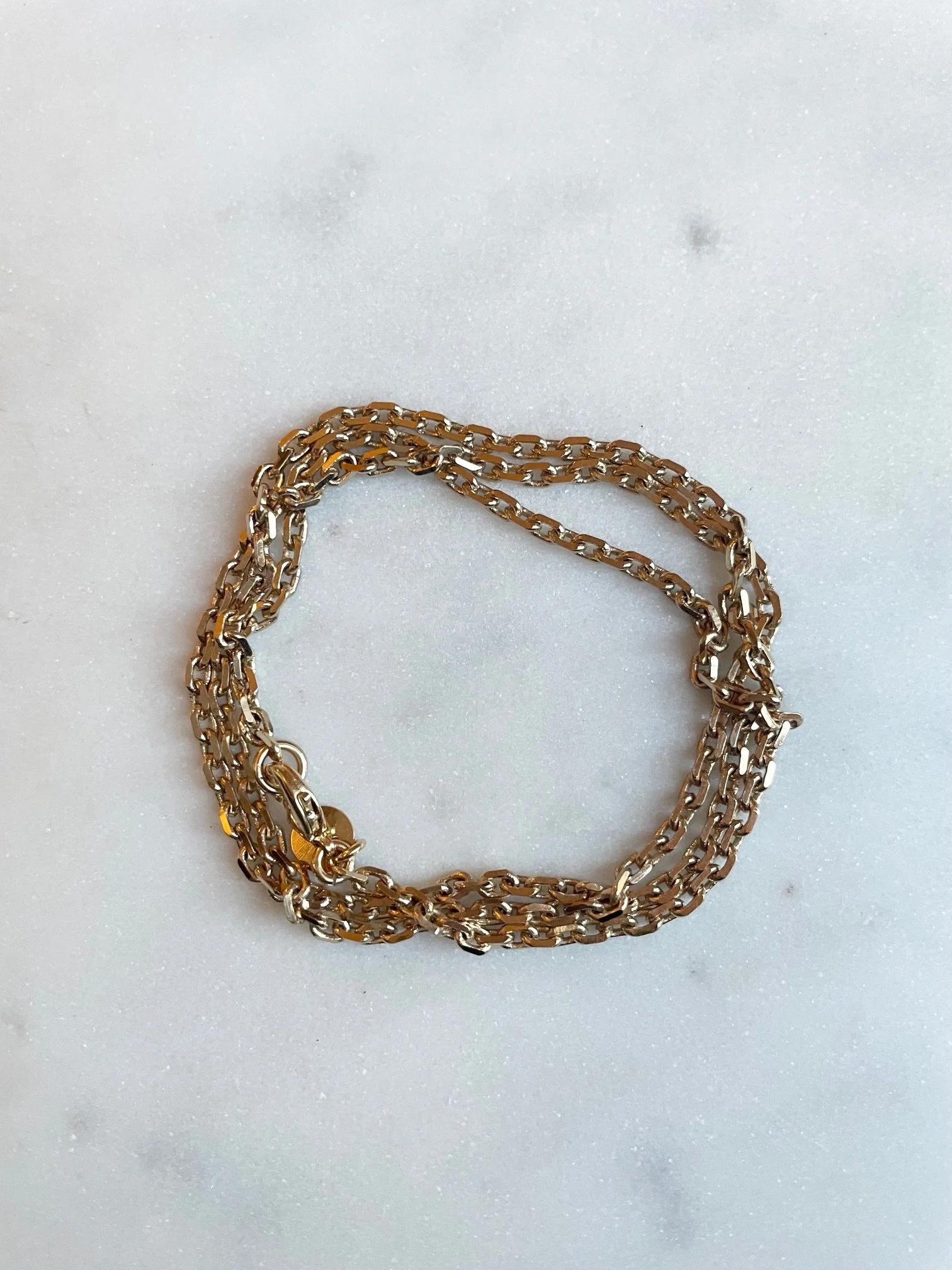 Nouveau ! ROOM SERVICE JEWELRY Chaine Facettée