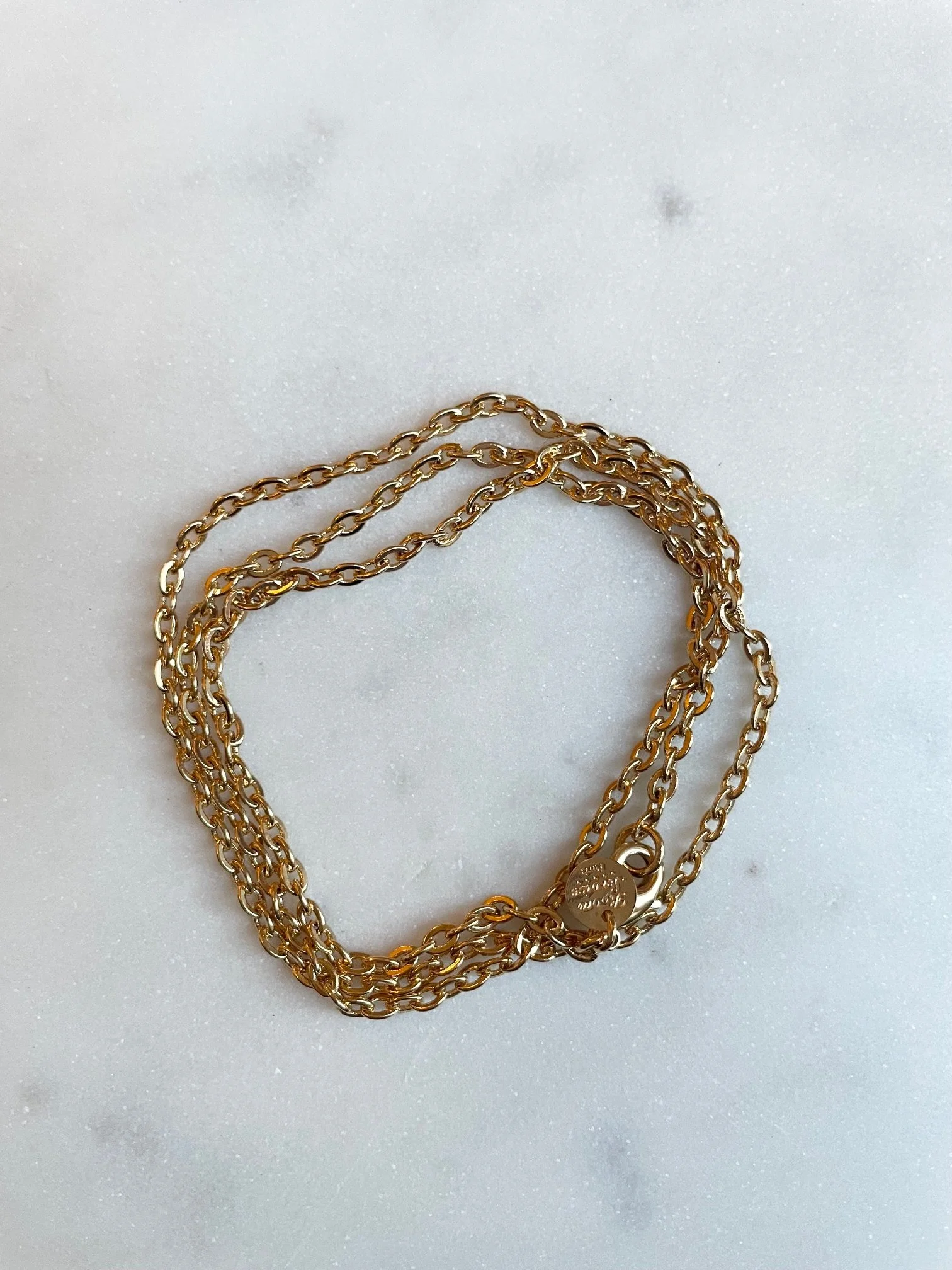 Nouveau ! ROOM SERVICE JEWELRY Chaine Mini Ovale