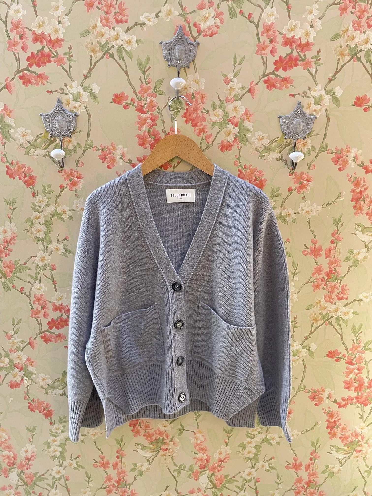 Nouveau ! BELLEPIECE Gilet Oxford Grey