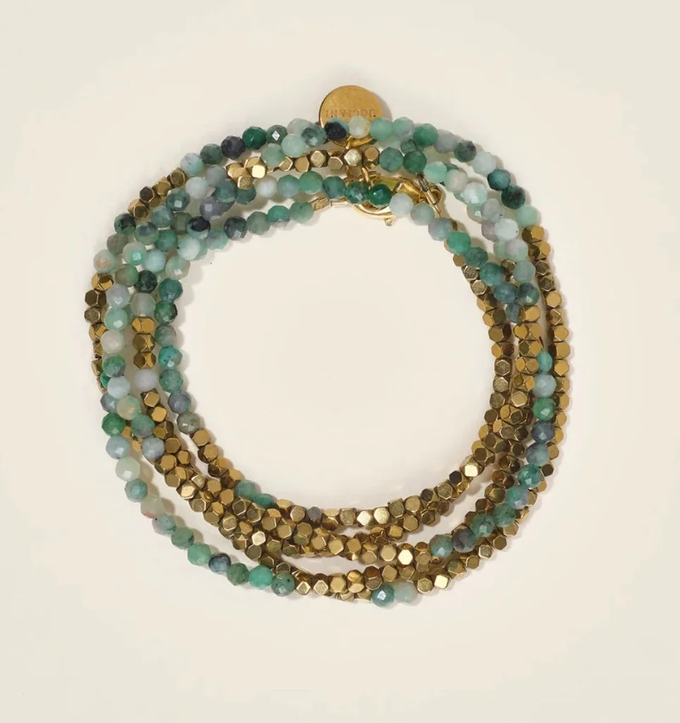 Nouveau ! UCCIANI Collier Pépite Émeraude PRÉCOMMANDE !