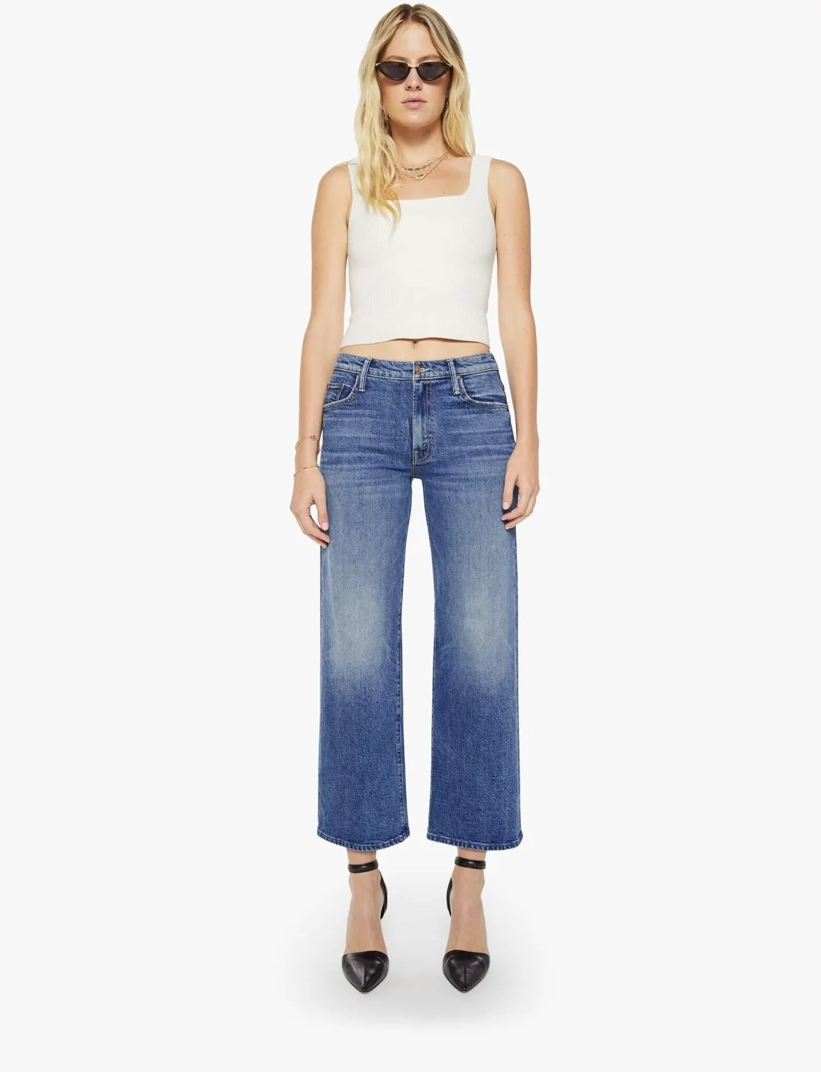 Nouveau ! MOTHER Jean The Mid Rise Maven Flood Thrill Seeker