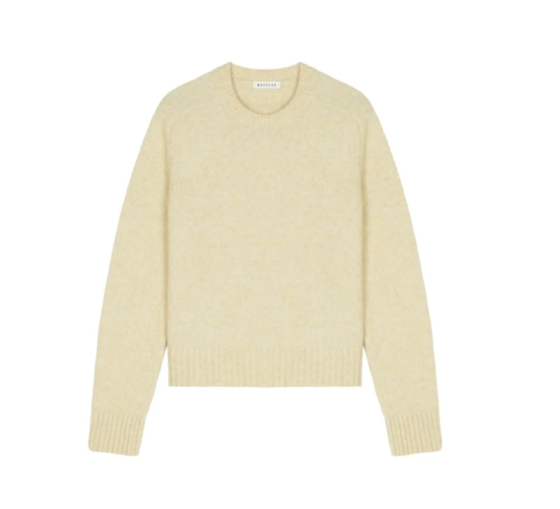 Nouveau ! MASSCOB Pull Emily Blonde PRÉCOMMANDE !