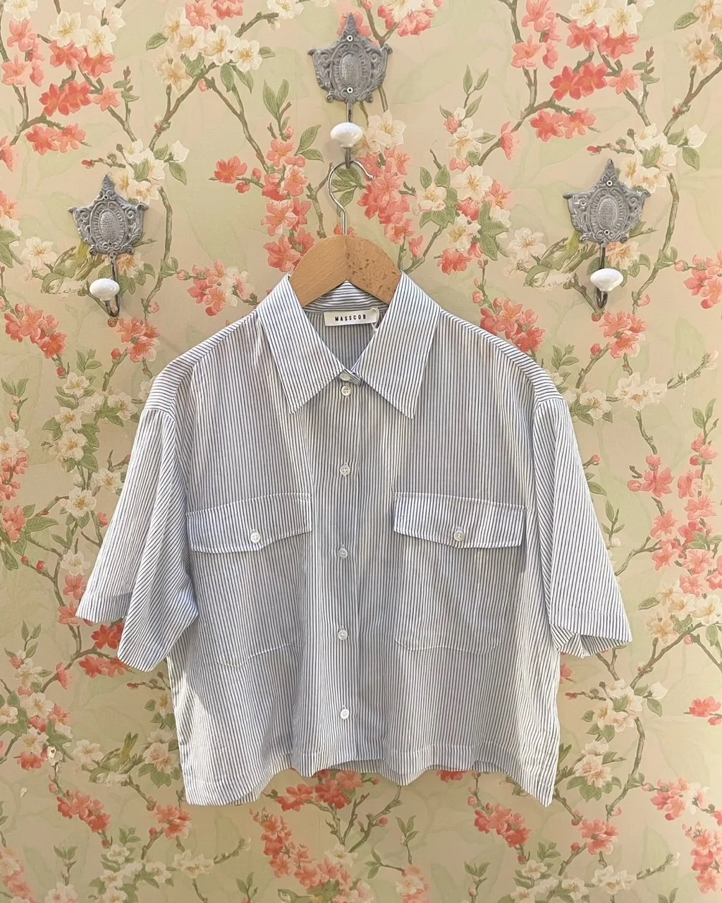 La chemise Cosmos Blue en coton, 289€