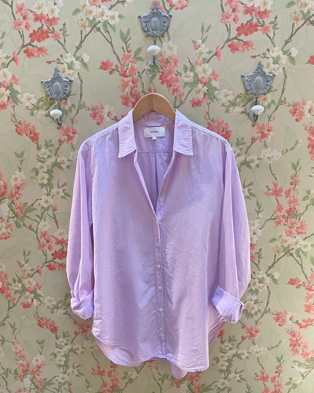 La chemise Beau Lilac en coton, 254€