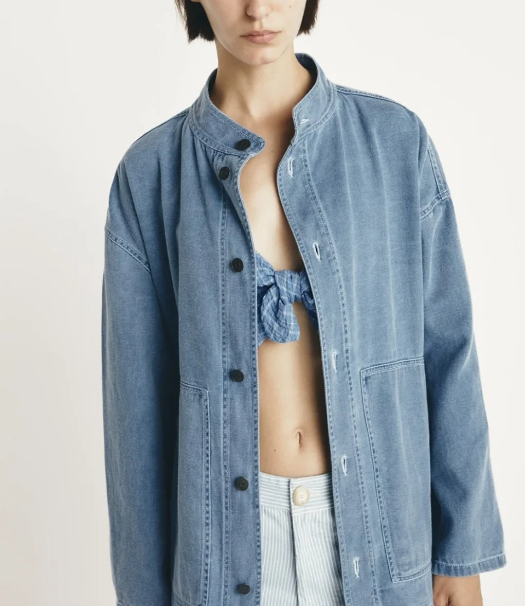 Nouveau ! MASSCOB Veste Samso Indigo