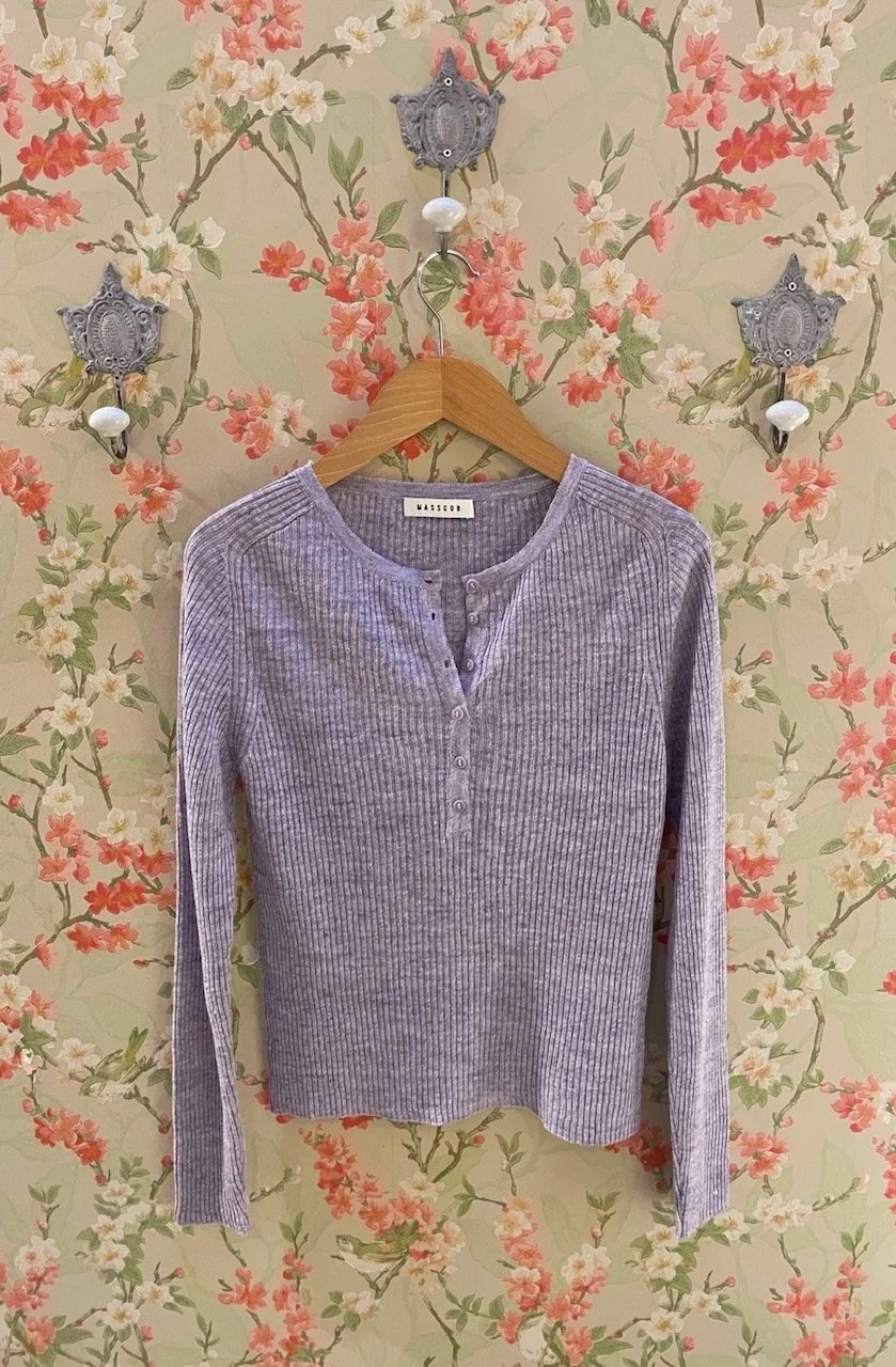 Le top Spring Wisteria Mauve en lin, 278€