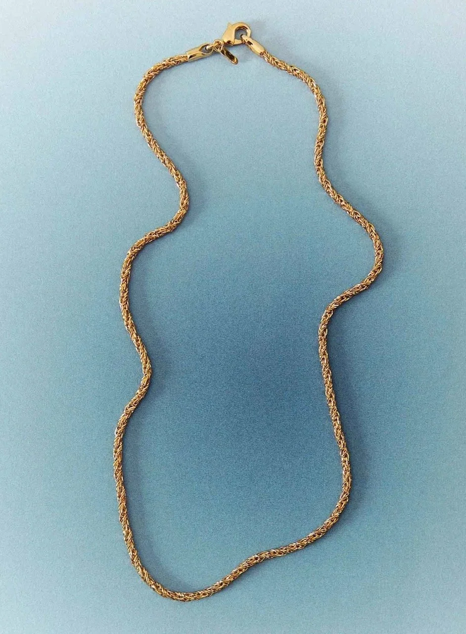 Nouveau ! ALHAJA Collier Chaine Arena Gold COMING SOON !
